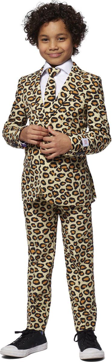 OppoSuits The Jag - Jongens Pak - 2 jaar - Bruin