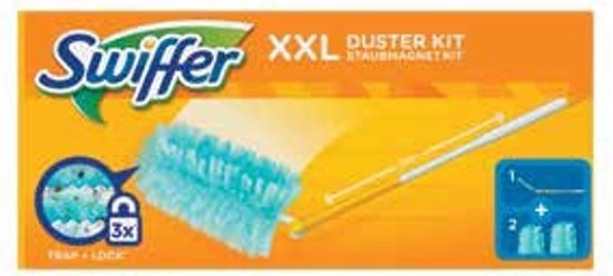 Swiffer duster XXL startersset - 2X8 stuks