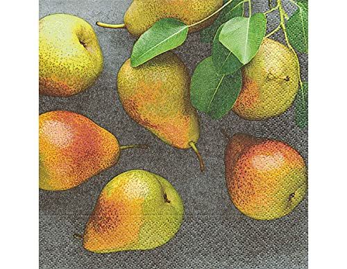 Paper Design Servetten Fresh Pears - 33 x 33 cm - 20 stuks