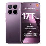 Xiaomi 17T Pro Smartphone 12+256GB Donkerviolet 6.83 144Hz Display | 7000mAh (typ) Silicium-koolstof Batterij, Leica 5x Telelens, 100W Bedraad & 50W Draadloos HyperCharge, 1 Jaar Extra Garantie