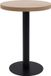 vidaXL Table de bistrot 60 cm MDF brun clair