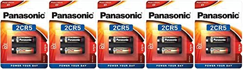 Panasonic Lithium-batterij Panasonic 2CR5 6 V - blister 1 x 5 - verpakking met 5 blisters