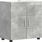 vidaXL TULUM Badkamerkast - Beton Grijs - 60 x 34 x 63 cm