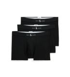 Polo Ralph Lauren Lot de 3 boxers pour homme en mélange de coton classique noir (XL)