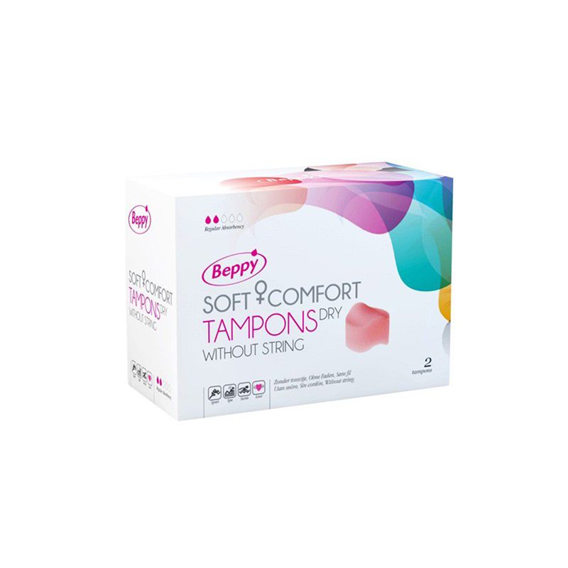 Beppy Soft + Comfort Tampons Wet - 2 stuks - Tampons