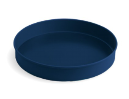 Zyliss E980196 Bakvorm - Rond - 23 cm - Blauw - Koolstofstaal