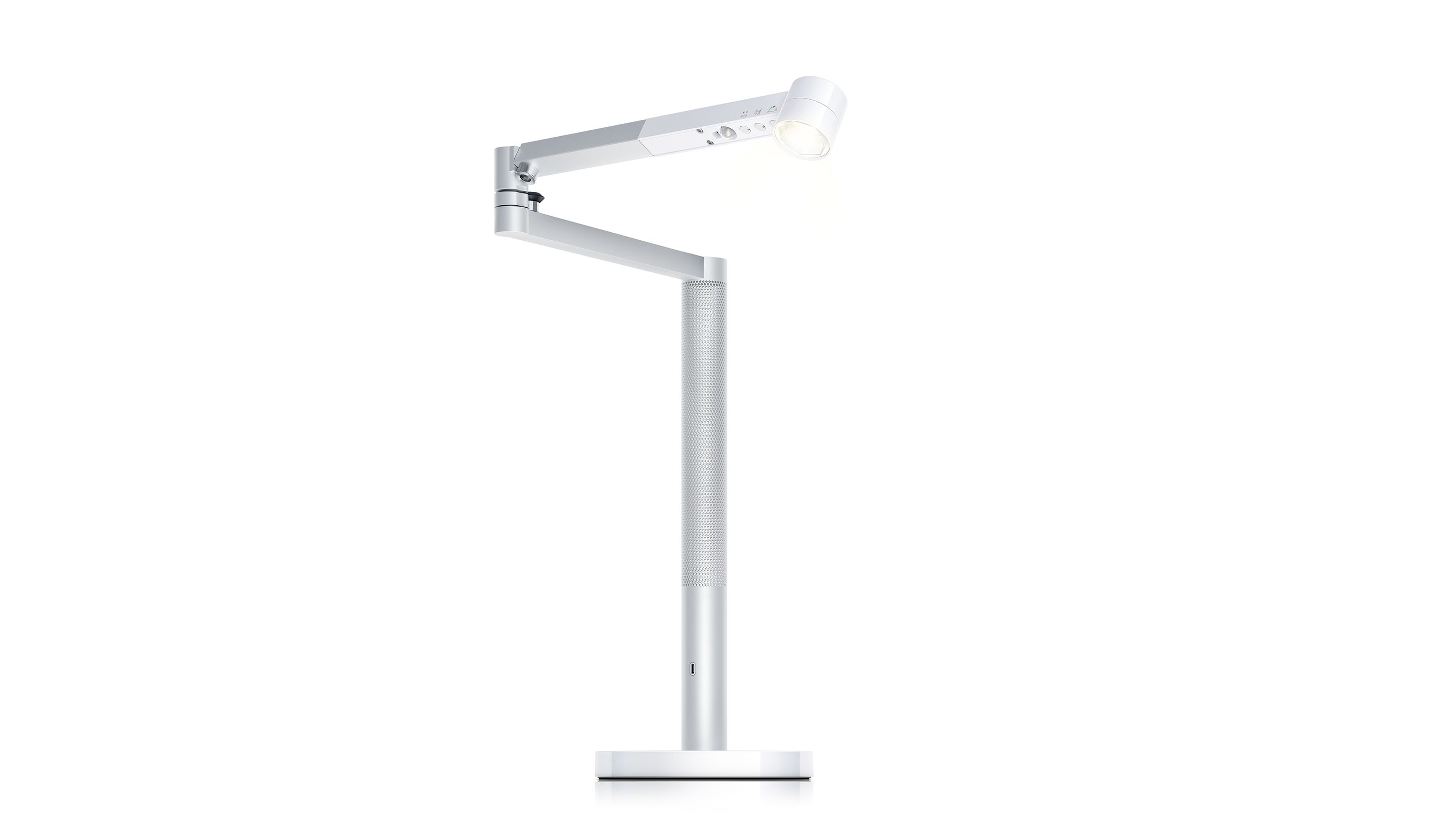 Dyson Lightcycle Morph LED Tafellamp - Wit/Zilver