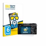 BROTECT - Screenprotector voor Sony Alpha 6700 - Folie Beschermfolie matte 6 Stuks