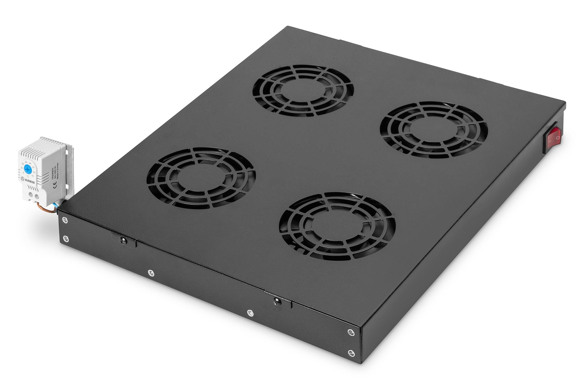Digitus Cooling Unit for 19" Installation - Black