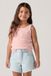 Levi's Kids Débardeur côtelé Meet and Greet - fille - 4A - Rose / Coral Blush