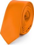 Ladeheid Smal Stropdas - Oranje - Polyester