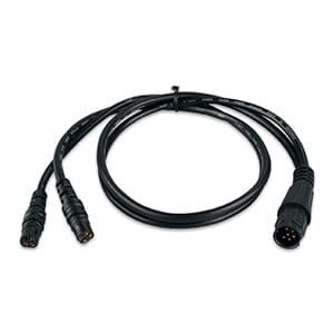 Garmin 6-Pin Transducer to 4-Pin Sounder Adapter Cable