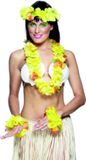 Smiffys Hawaiian Set Yellow