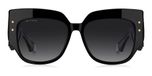 Etro Etro 0103/s Lunettes de soleil femme noir surdimensionnée gris 56mm