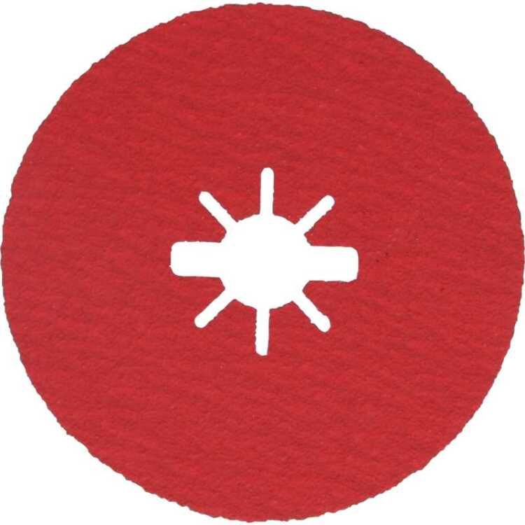 Bosch X-LOCK Fiberschijf R780 Best for Metal + INOX 125mm K80