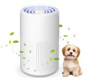 Purificateur d'air purificateur d'air Hepa purificateur d'air - Portable - Usb-c - Filtre à 3 niveaux - Blanc - Pour chambre à coucher et salon