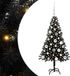 vidaXL Kerstboom Zwart 120 cm PVC