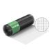 Wiltec - Fil de grillage noir à mailles carrées 19 x 19 mm - 10 m x 100 cm