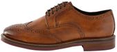 Next - Heren - Leren brogues met contrasterende zool - Bruin