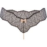 Bracli - Sydney Parelstring Zwart
