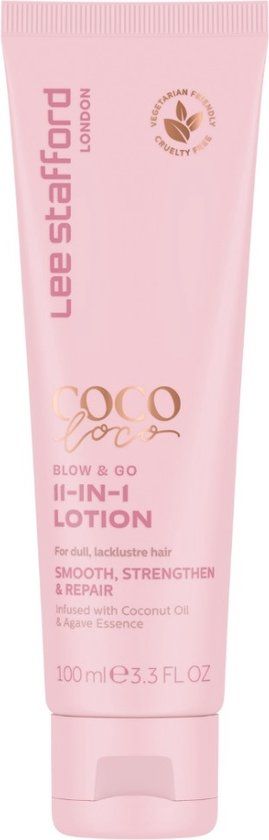 Lee Stafford CoCo LoCo & Agave Blow & Go 11-in-1 Lotion - 100ml