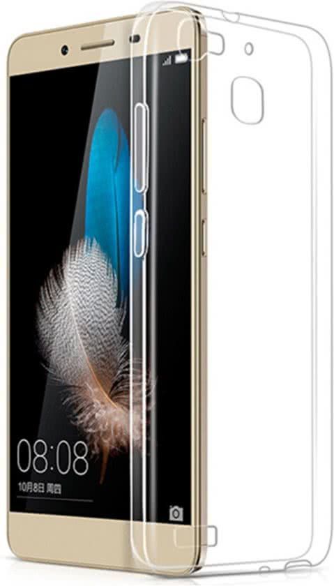 iCall - Huawei 5S - TPU Case Transparant Silicone Hoesje