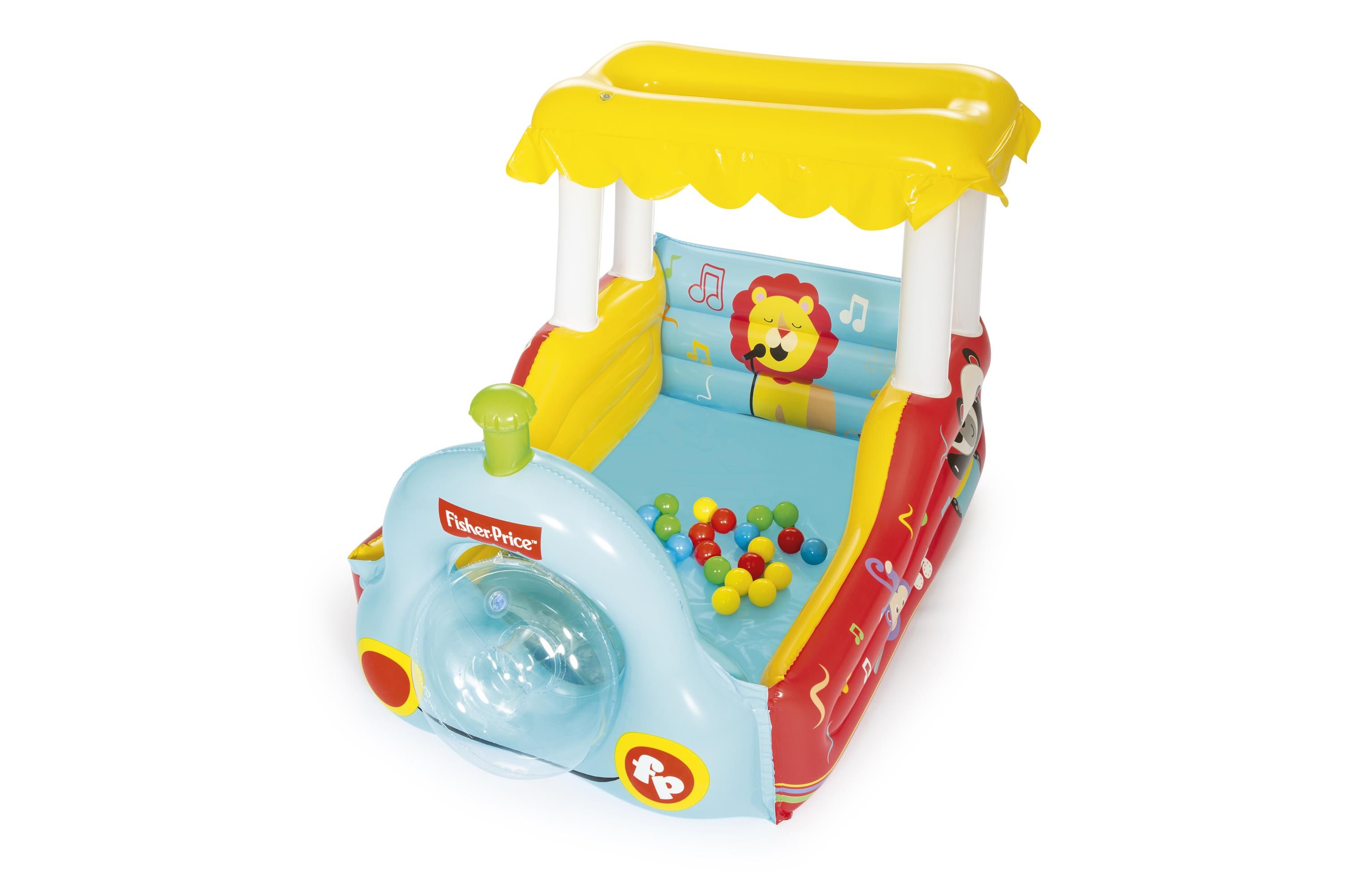 Bestway Fisher-Price Train Ball Pit - Multicolor - 2+ Years