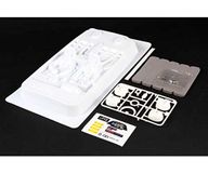 Tamiya 300054491-1:10 rallye-cockpitset linksstuur, modelbouwaccessoires, wit
