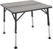 Brunner Elùtop Compack Square - Campingtafel 80 x 80 x 43/70 cm - Aluminium frame - Compact inklapbaar ontwerp