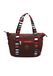 Mindesa Sac bandoulière bleu clair / marron chocolat / rouge / blanc