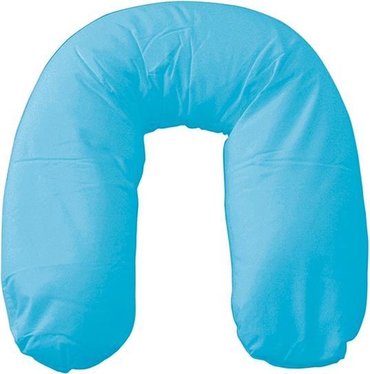 Form Fix Voedingskussenhoes - Hoes voor Form Fix Basic - 100% katoen - Turquoise blauw