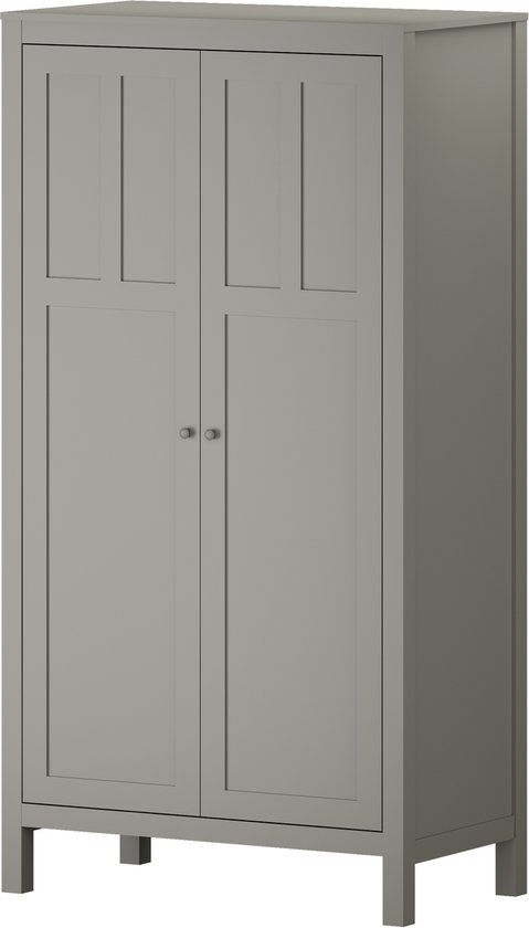 Born Lucky Stanton Kledingkast Babykamer - 100 x 55 x 190 cm - Biscotti