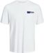 Jack & Jones T-shirt Jjecorp Logo Tee Play Ss O-neck Noo 12233999 Blanc/p4 Petit Imprimé Homme Taille - S