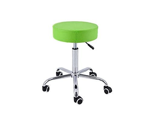 QUIRUMED Kruk chroom 5 wielen groen pistache - 8435270756975