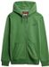 Superdry Essential Logo Half Brushed Zip Hoodie Heren M Artichoke Green