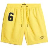 Superdry Gerecyclede Polo Zwemshort Heren Nautical Yellow