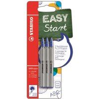 Stabilo easy start original roller vulling med. Blauw