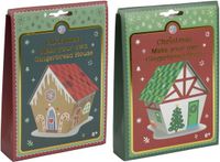 Creative Craft Group Maak je Eigen Foam Gemberhuis Kerstmis met Stickers