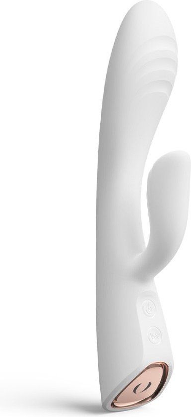 Dorcel Flexi Rabbit Verwarmde Tarzan Vibrator Wit