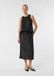 comma - Paillettenrok met tricot voering - Zwart - Maat 38