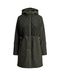 Lauren Ralph Lauren Manteau matelassé pour femmes avec capuche verte en losange (XS)