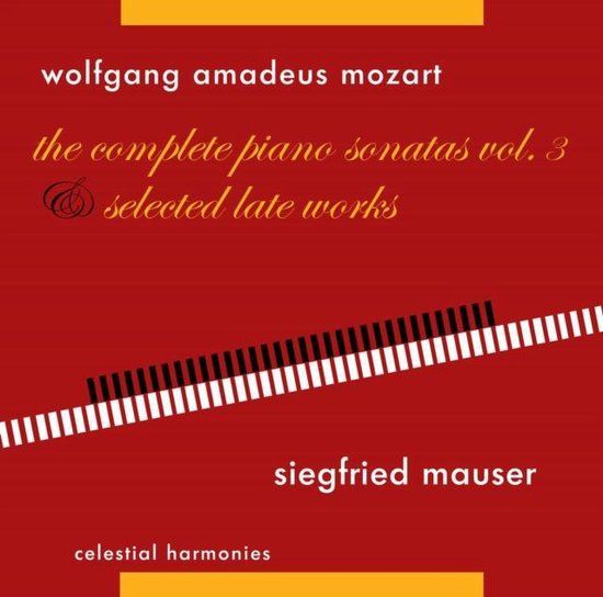 Mozart: Piano Sonatas Vol 3 (CD)