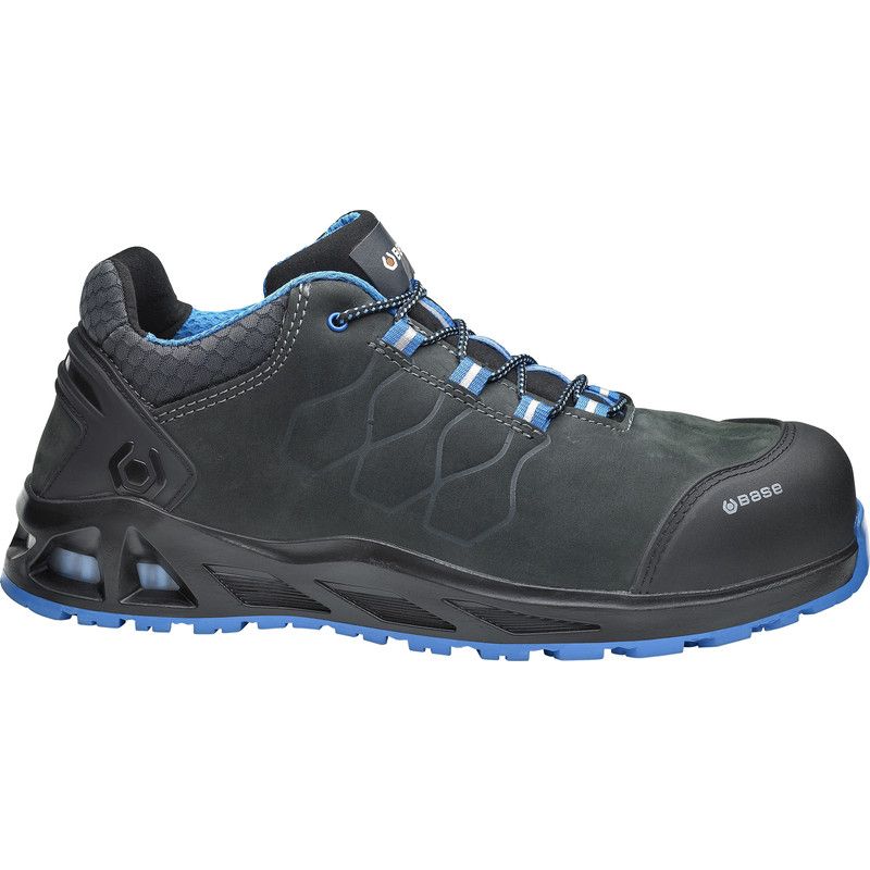Base 1 veiligheidsschoenen - grijs en blauw - maat 41