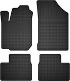Wielganizator BasicProtect Serie - Rubber Auto Vloermatten - Hyundai Accent MC - 1,5 cm Rand - 4 Stuks