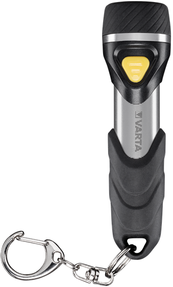 Varta Day Light Key Chain Light - 12 Lumen - Zwart/Aluminium