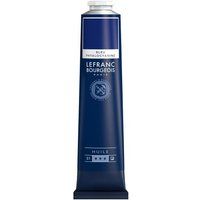 Lefranc Bourgeois 810066 Fijne olieverf, gladde en sterk gepigmenteerde olieverf, lichtecht, verouderingsbestendig - 150ml Tube, Phthalo Blue