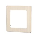 Wandplaat van kunststof, 1 gouden sleutel L 82 x B 82 x H 8 mm