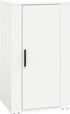 vidaXL Dressoir 40x33x70 cm Bewerkt Hout Wit