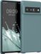 kwmobile telefoonhoesje geschikt voor Google Pixel 6 Pro - Hoesje met siliconen coating - Smartphone case in Arctische nacht