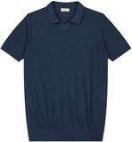 Dstrezzed Mercury Short Sleeve Polo Heren - Polo shirt - Donkerblauw - Maat M